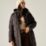 Regatta Eloria Womens Hooded Long Quilted Coat Dark Chocolate - ZB4 Size 10