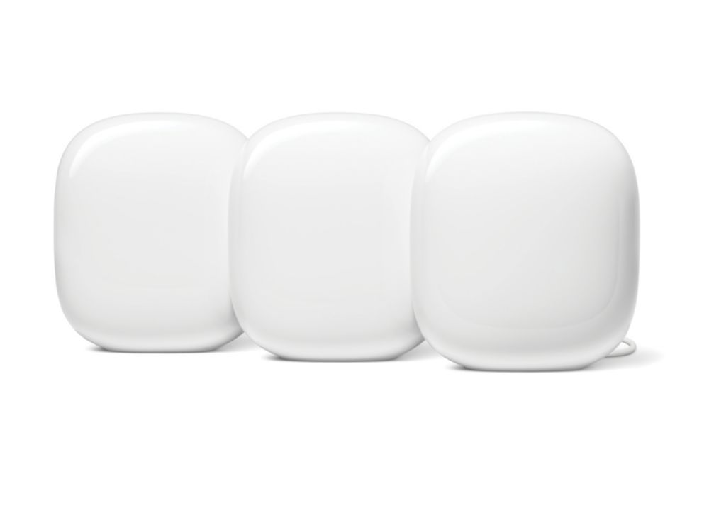 Google Nest Tri-Band Wi-Fi Router White 3 Pack