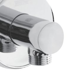 Bristan  Easyfit Contemporary Round Shower Wall Outlet Chrome 55mm