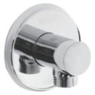Bristan  Easyfit Contemporary Round Shower Wall Outlet Chrome 55mm