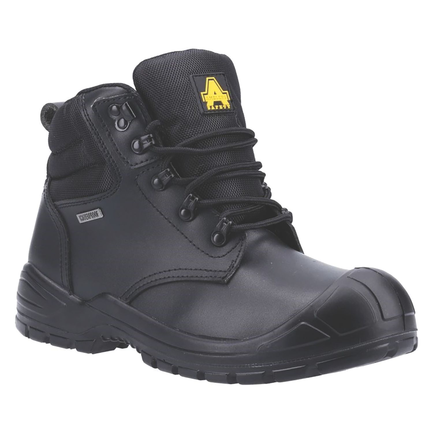Amblers 241 Size 5 Black Waterproof Steel Toe Cap Safety Boots (154TV)