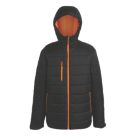 Regatta Navigate Thermal Jacket  Jacket Black/Orange Pop 2X Large 47" Chest