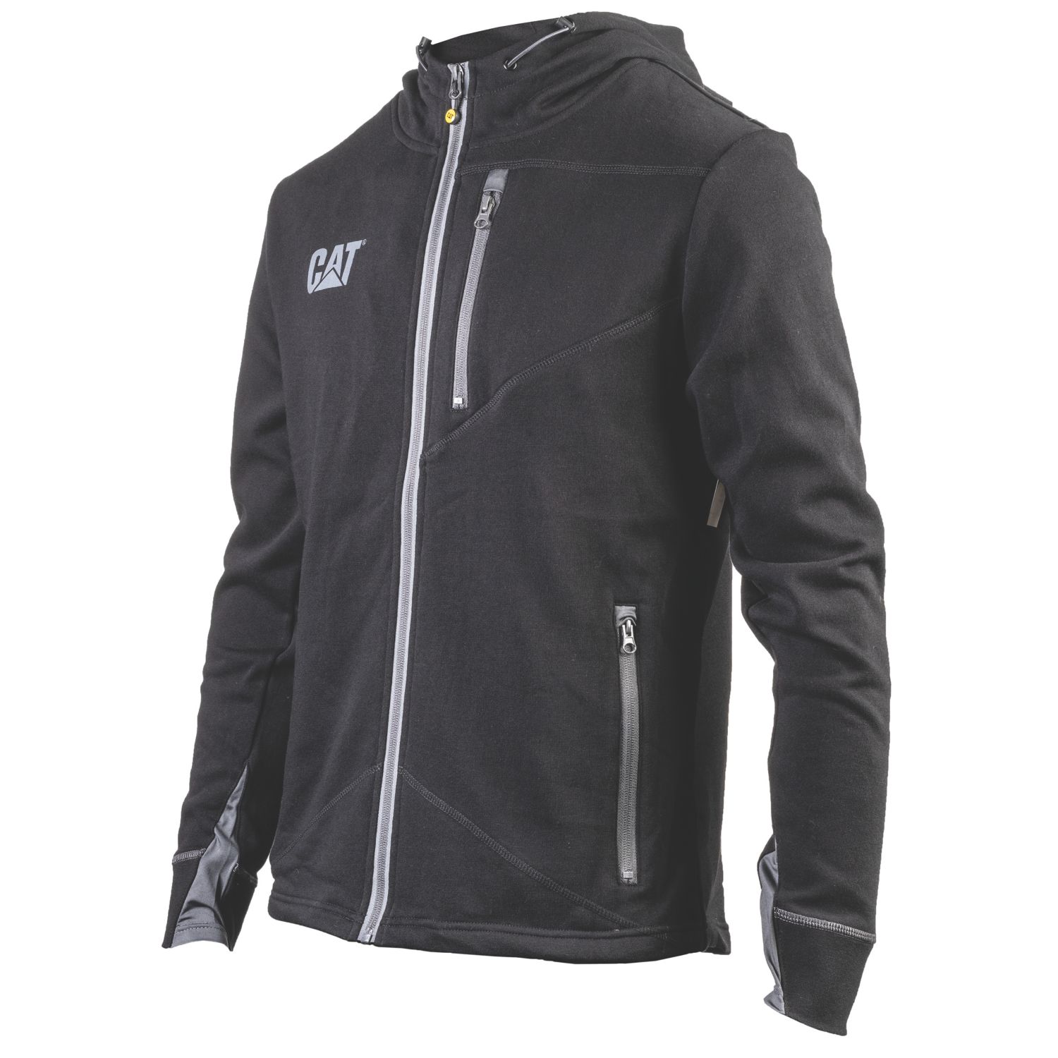 CAT H2O Sweatshirt Black Small 36-38" Chest (154VG)