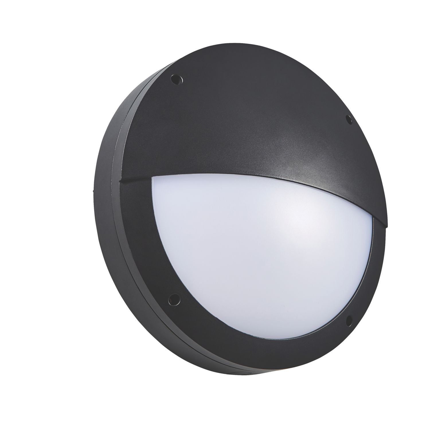 Zink Gigi Outdoor Round LED Eyelid Light Black 20W 1700lm (154VH)