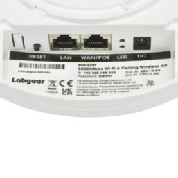 Labgear 60102PI/S AX3000 Dual-Band Ceiling Wireless Access Point