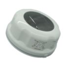 Brackenheath  Indoor & Outdoor White Microwave Sensor  150°