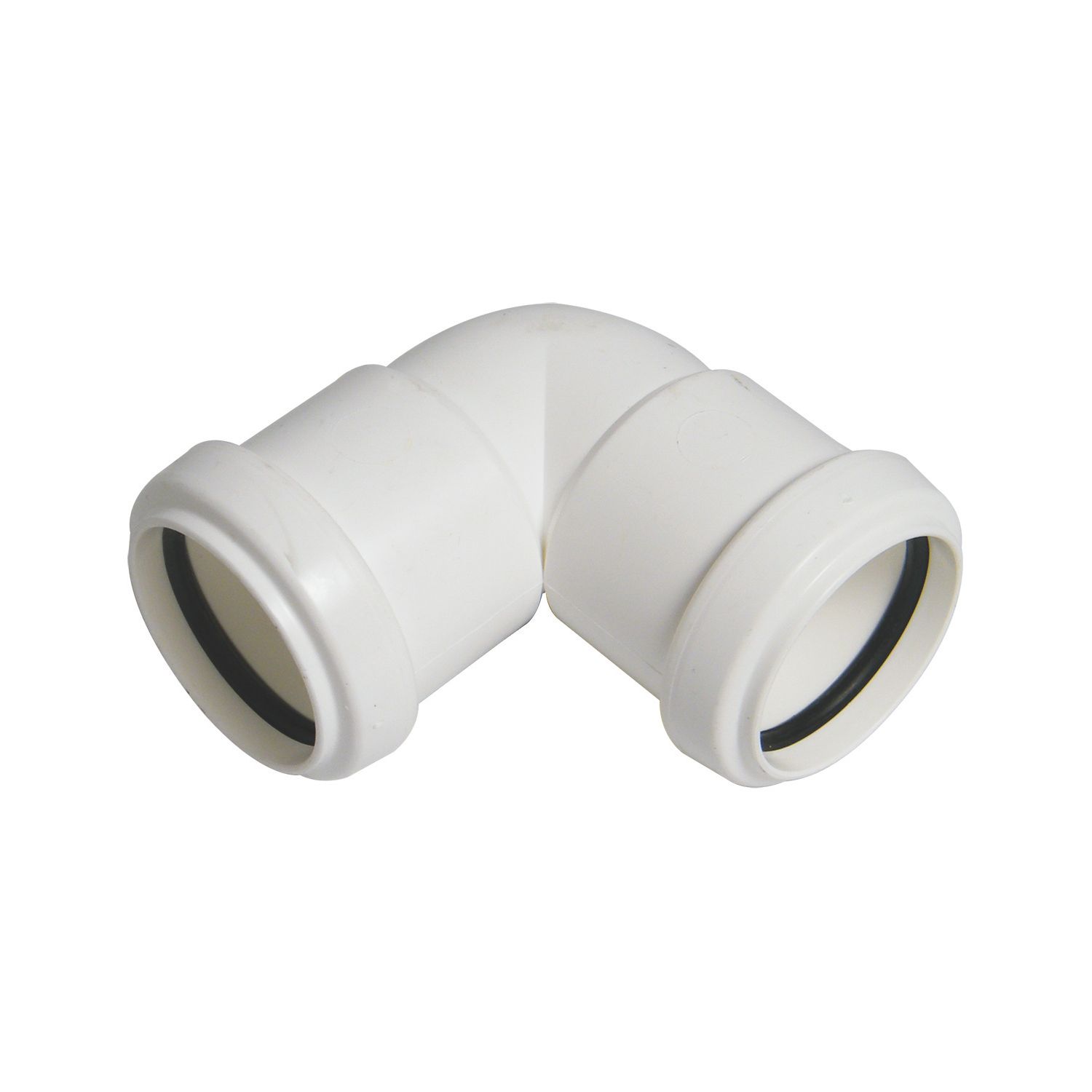 FloPlast Push-Fit Knuckle Bend White 90° 32mm (15540)