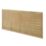 Forest Super Lap  Fence Panels Natural Timber 6' x 3' Pack of 6