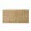 Forest Super Lap  Fence Panels Natural Timber 6' x 3' Pack of 6
