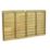 Forest Super Lap  Fence Panels Natural Timber 6' x 3' Pack of 6