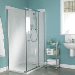 Mira  Flight Shower Wall Panel  White 2010mm x 875mm x 6mm