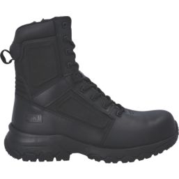 Magnum Vanguard 8.0 Size 6  Black Water-Resistant  Safety Boots