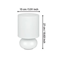 Eglo Trondio Table Lamp White