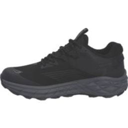 Hi-Tec Fuse Trail Low Size 12  Black Waterproof  Non Safety Trainers