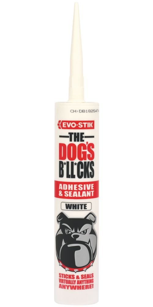 Evo-Stik The Dogs B*ll*cks Adhesive & Sealant White 290ml