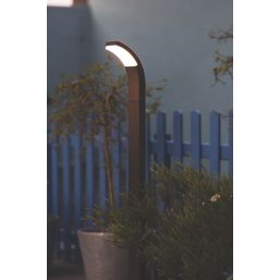 4lite  600mm Outdoor LED Bollard Graphite 6W 410lm