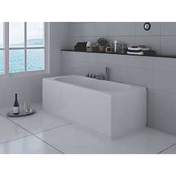 Highlife Bathrooms  Adjustable Front Bath Panel 1800mm Gloss White