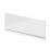 Highlife Bathrooms Halite Adjustable Front Bath Panel 1800mm Gloss White 2 Pieces