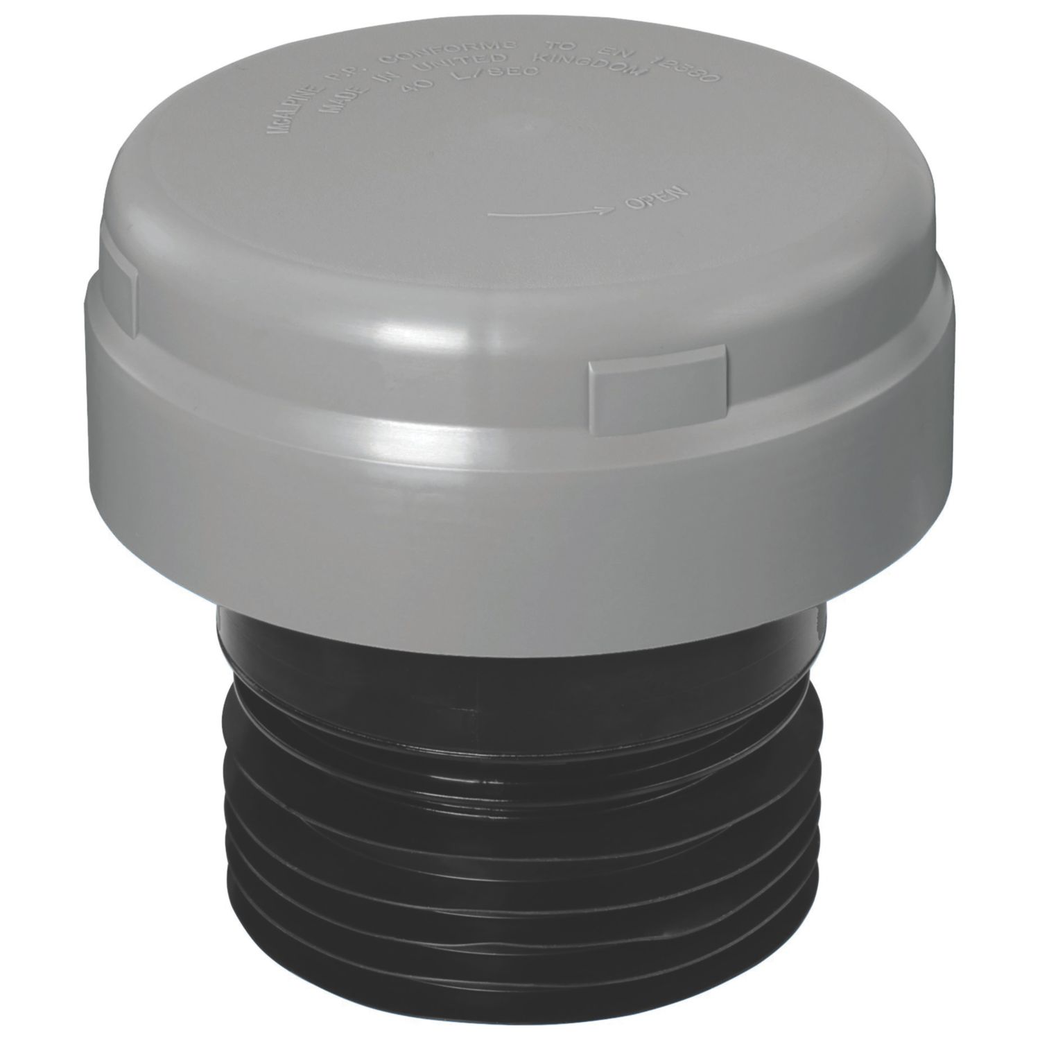 McAlpine Air Admittance Valve Grey (155JG)