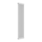 Reina 1800mm x 380mm 3382BTU White Vertical 2 Column Radiator