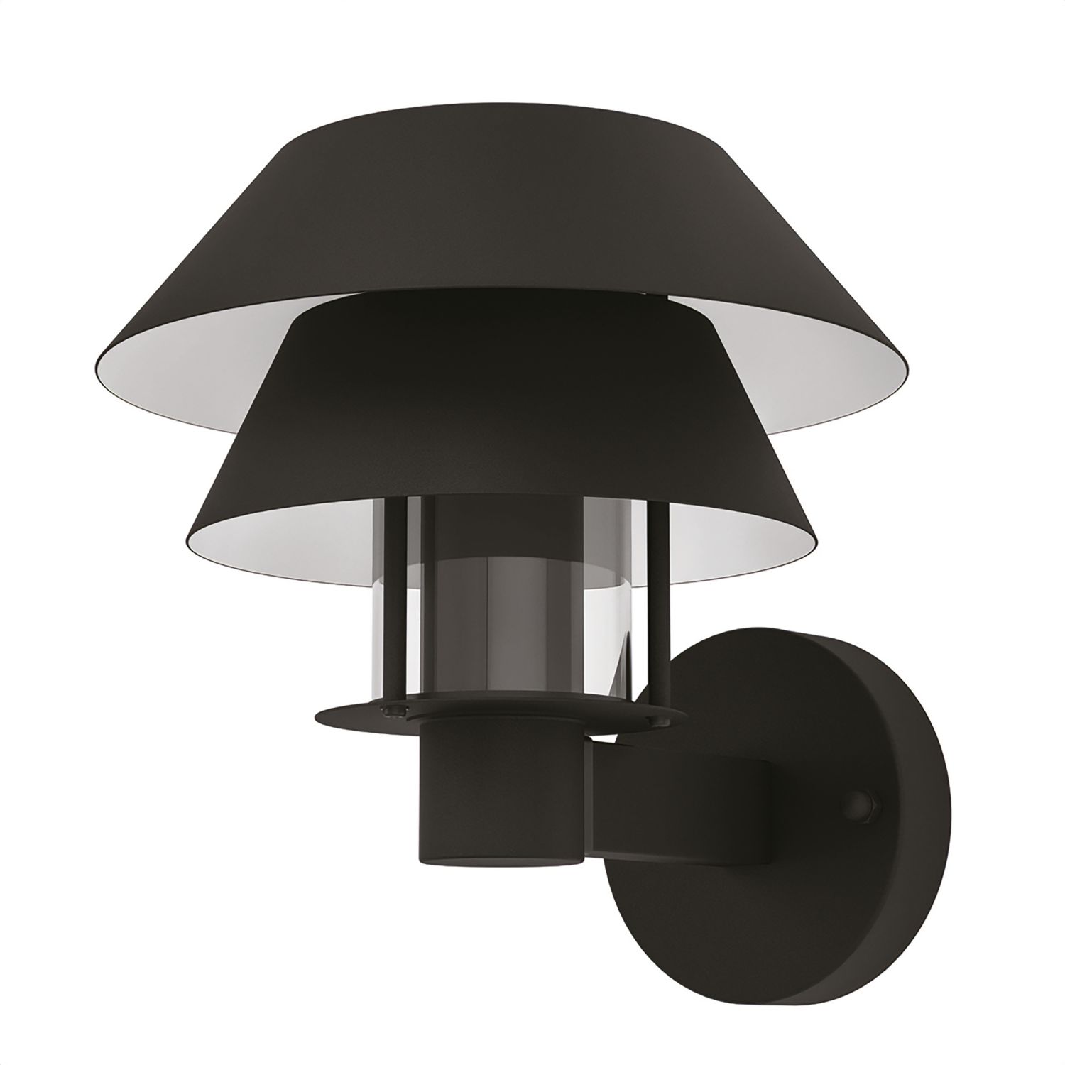 Eglo Chiappera Outdoor Wall Light Black (155PL)