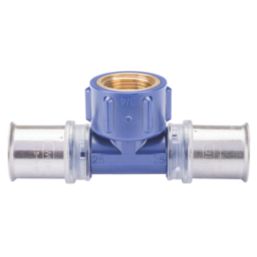 Wavin Tigris K5 Multi-Layer Composite Press-Fit Adapting One-Sided Female Tees 25mm x 0.75" x 25mm 5 Pack