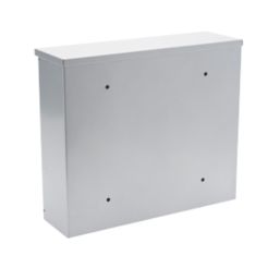 Burg-Wachter Elegance Post Box Silver Powder-Coated