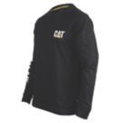 CAT Trademark Banner Long Sleeve T-Shirt Black 4X Large 58-60" Chest
