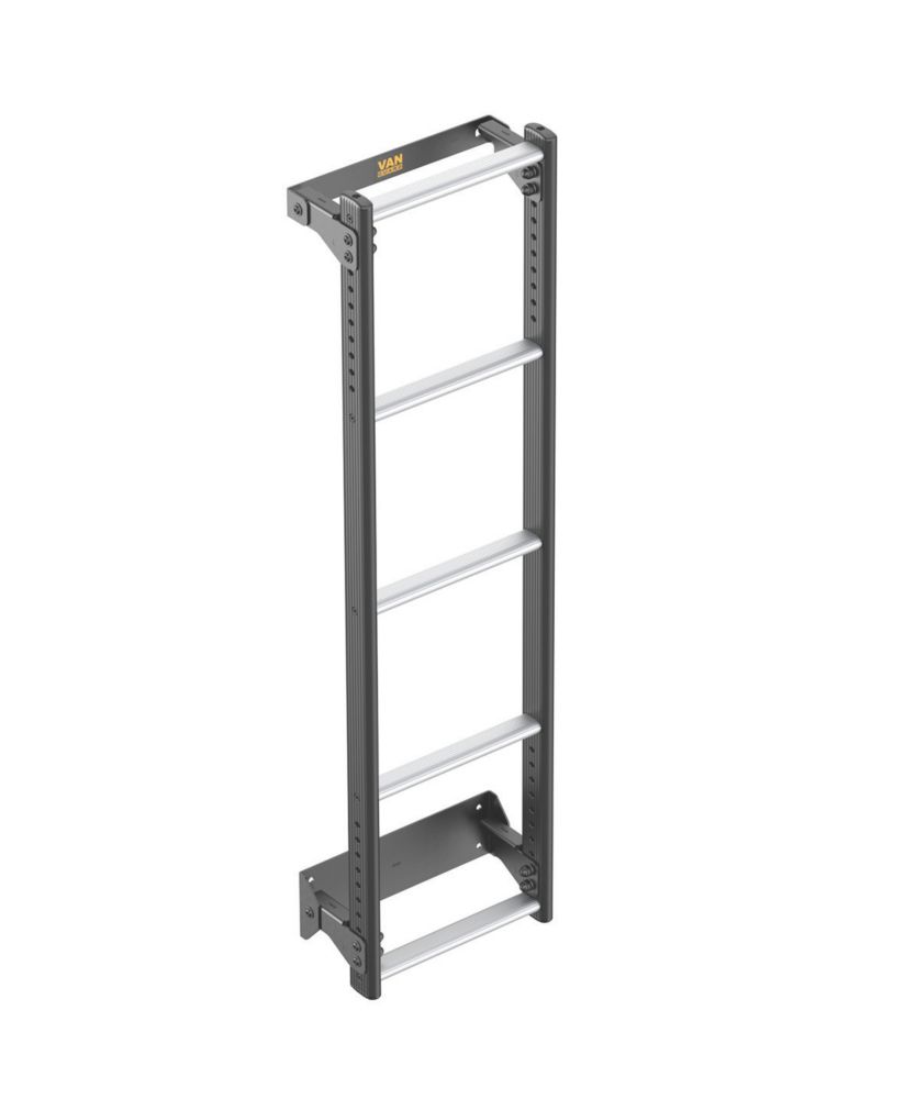 Van Guard  Vauxhall Vivaro 2014 - 2019 5-Treads ULTI Rear Door Ladder for H1 1260mm
