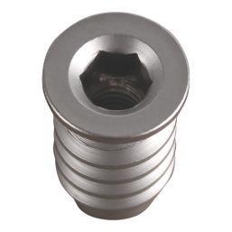 Smith & Locke  39mm Sash Stops Satin Chrome 10 Pack