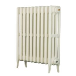 Arroll 660mm x 754mm 3193BTU White Cast Iron 4 Column Radiator