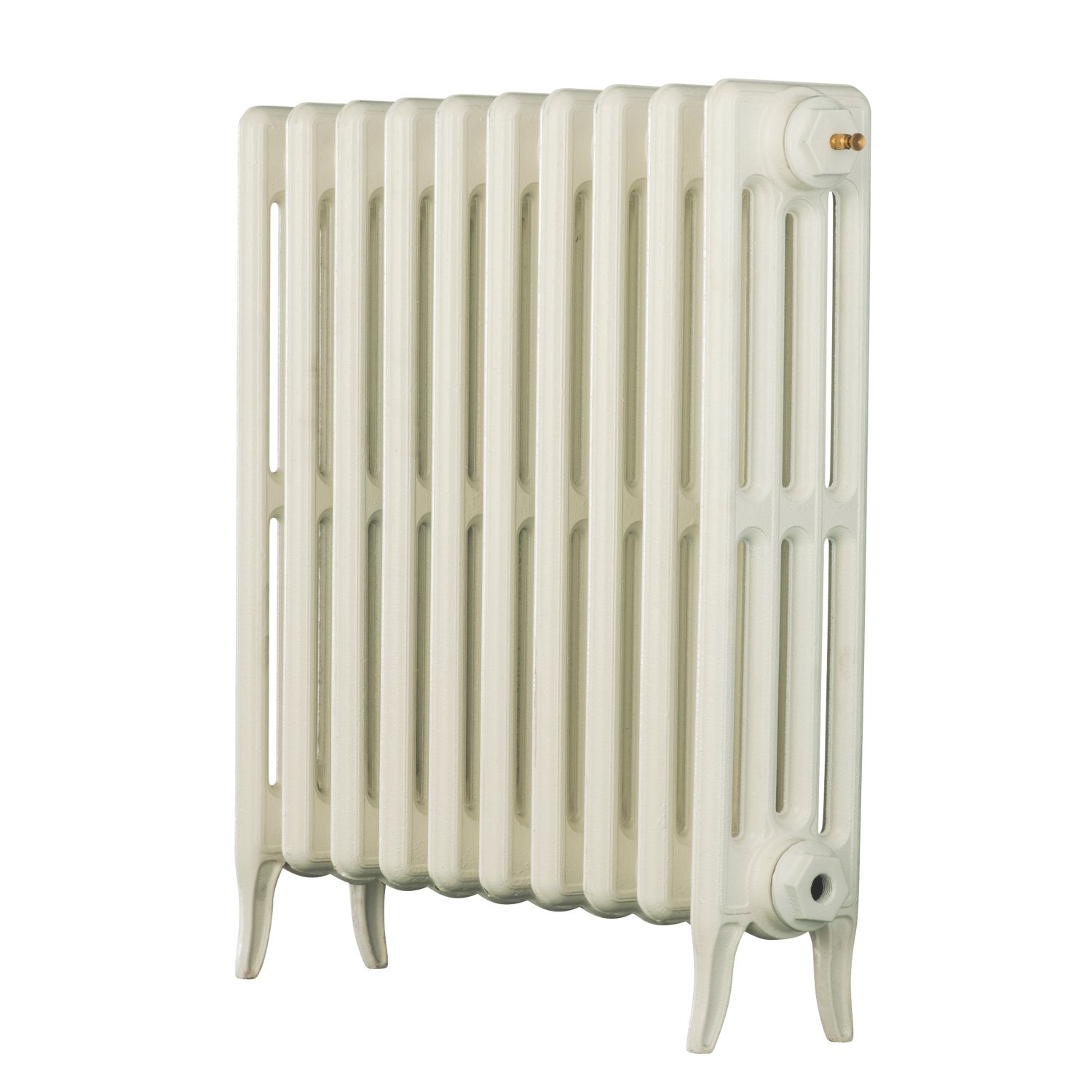 Arroll 660mm x 754mm 3193BTU White Cast Iron 4 Column Radiator (1561F)