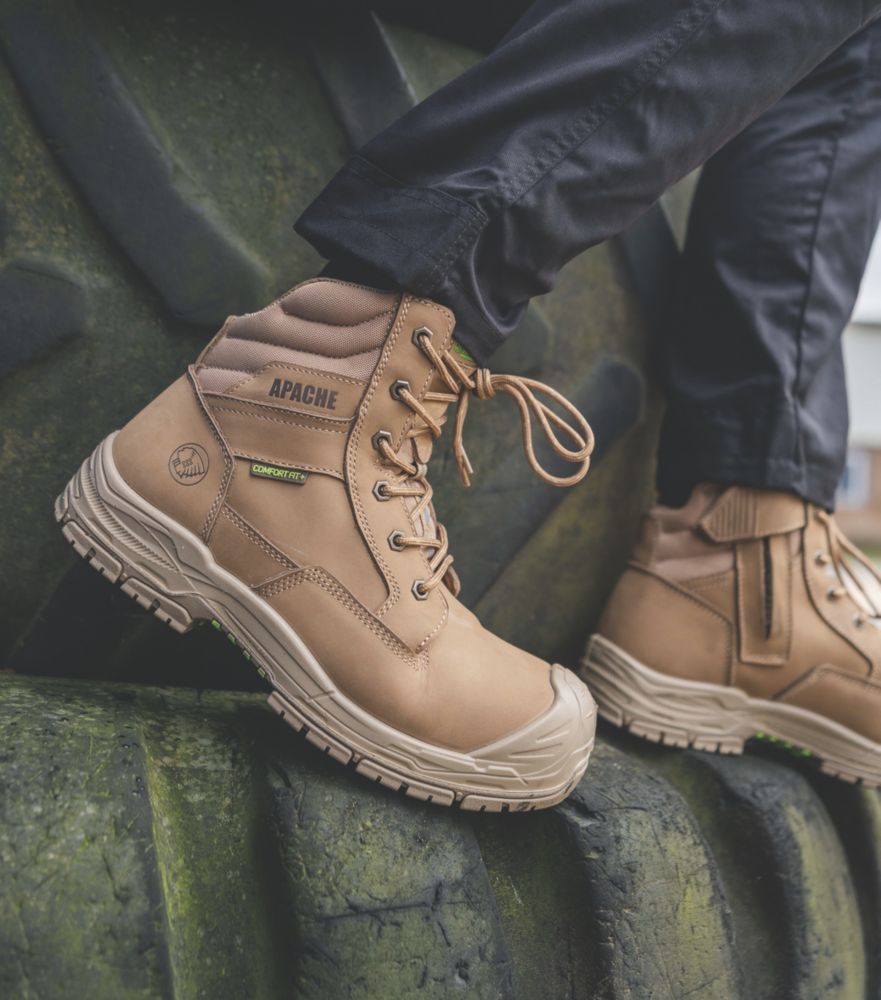 TLS X-FITSURF BOOTS 25cm 3mm 箱なし定価¥10400 Apache Outback Size 7 Stone Water-Resistant Safety Boots - Screwfix