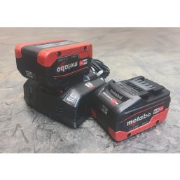 Metabo Basic Set 2 18V 5.5Ah Li-Ion CAS Battery & Charger Set 2 Pieces