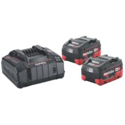 Metabo Basic Set 2 18V 5.5Ah Li-Ion CAS Battery & Charger Set 2 Pieces