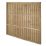 Forest Vertical Board Closeboard  Fence Panels Natural Timber 6' x 5' 6" Pack of 3