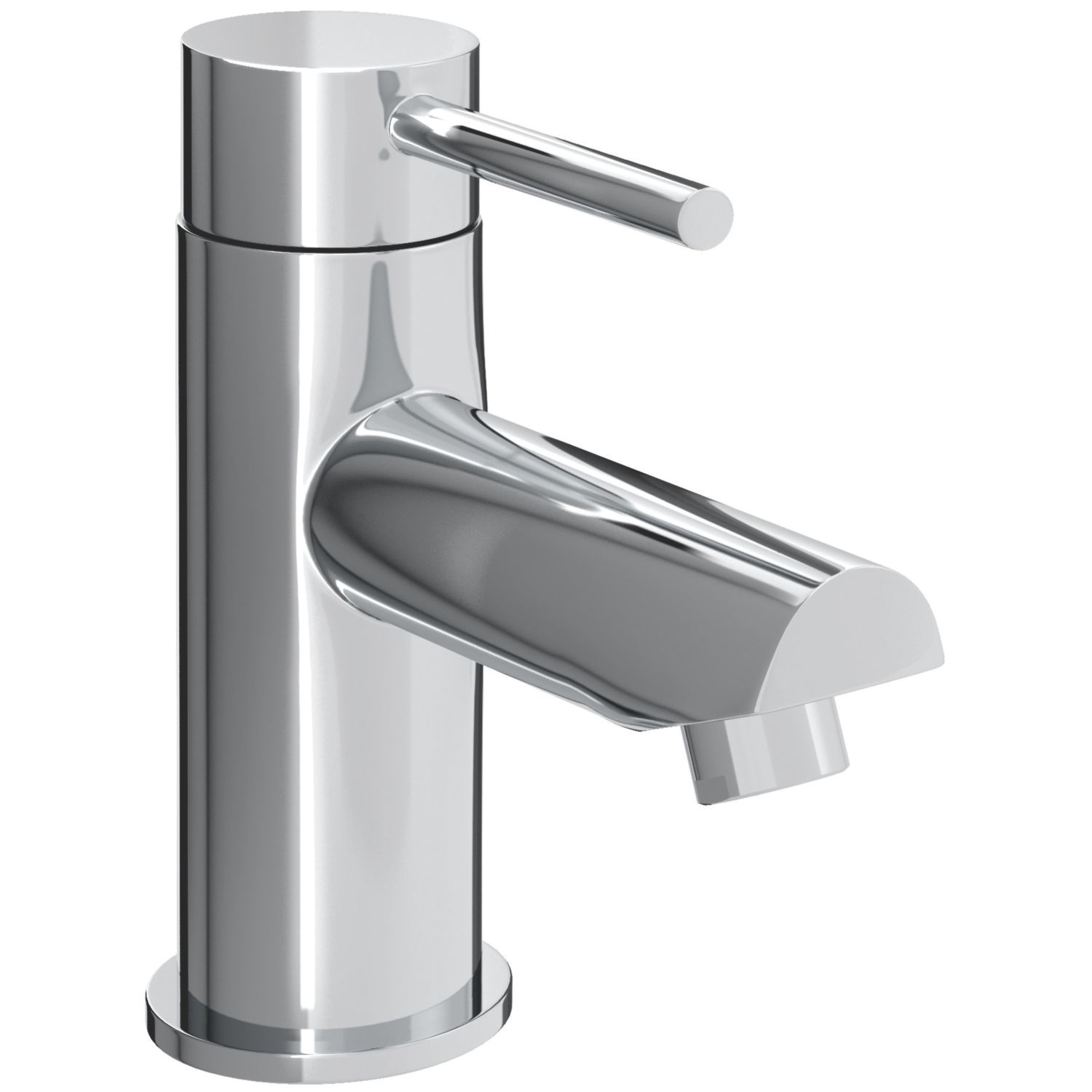 Bristan Blitz Mini Chrome 129mm Cloakroom Lever Mono Basin Mixer Tap (156GF)
