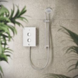 Mira Decor White 8.5kW  Manual Electric Shower