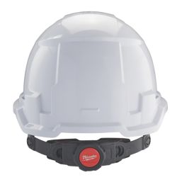 Milwaukee Bolt100 Unvented Safety Helmet White