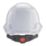 Milwaukee Bolt100 Unvented Safety Helmet White