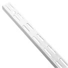 RB UK Twin Slot Uprights White 2060mm x 25mm 2 Pack