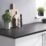 Pragma Dark Stone Effect Laminate Kitchen Worktop 1800mm x 620mm x 28mm