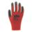 Site SWG440 Safety Gloves Red / Black Small