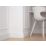 Ogee Skirting Board White 2.4m x 80mm x 12mm 6 Pack