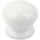 Smith & Locke  Traditional Cabinet Door Knobs Porcelain White 38mm 2 Pack