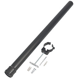 Ideal Heating  Flue Extension Kit 1m 1m Black