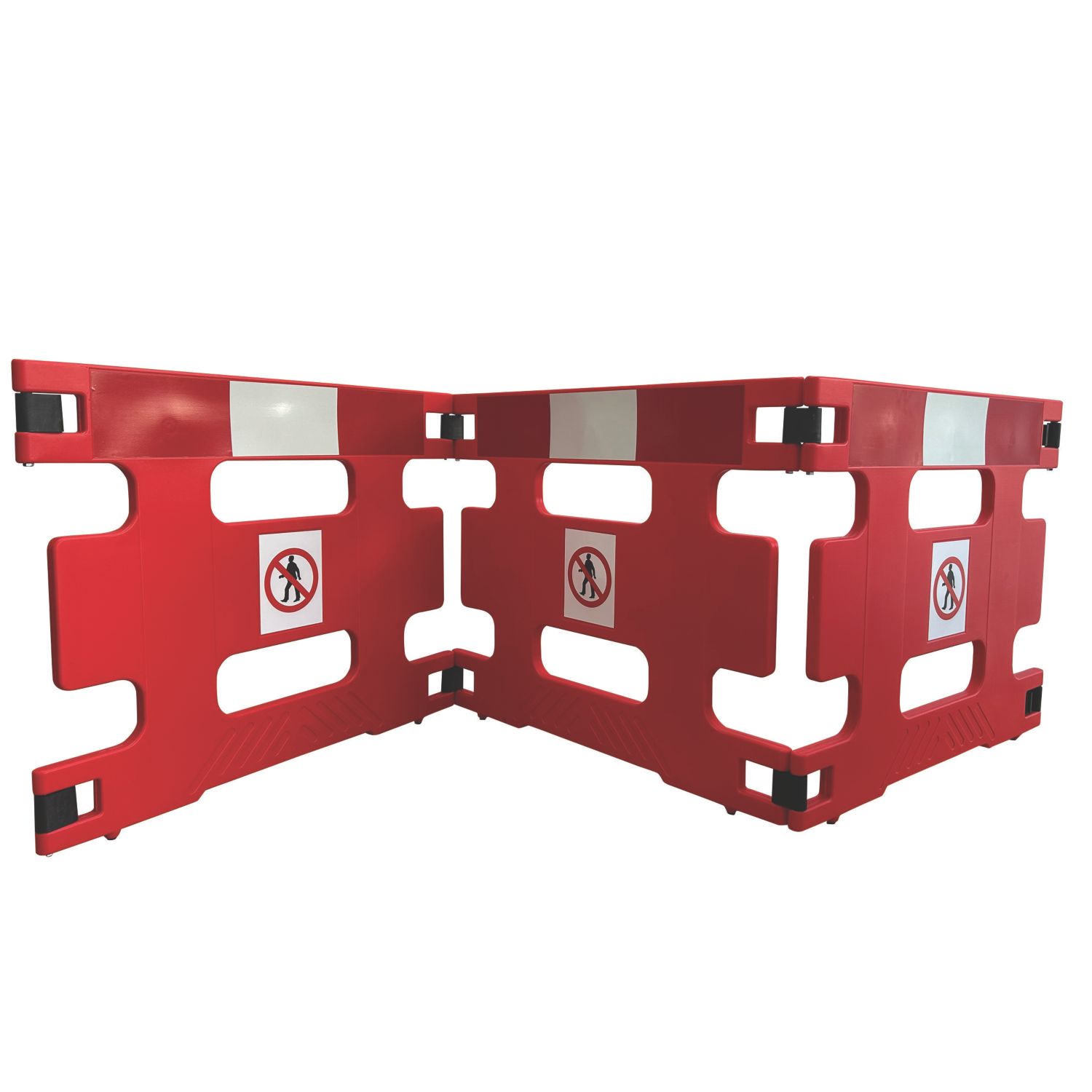 Addgards Handigard 3R0R Temporary Safety Barrier System Red 300cm (157CK)