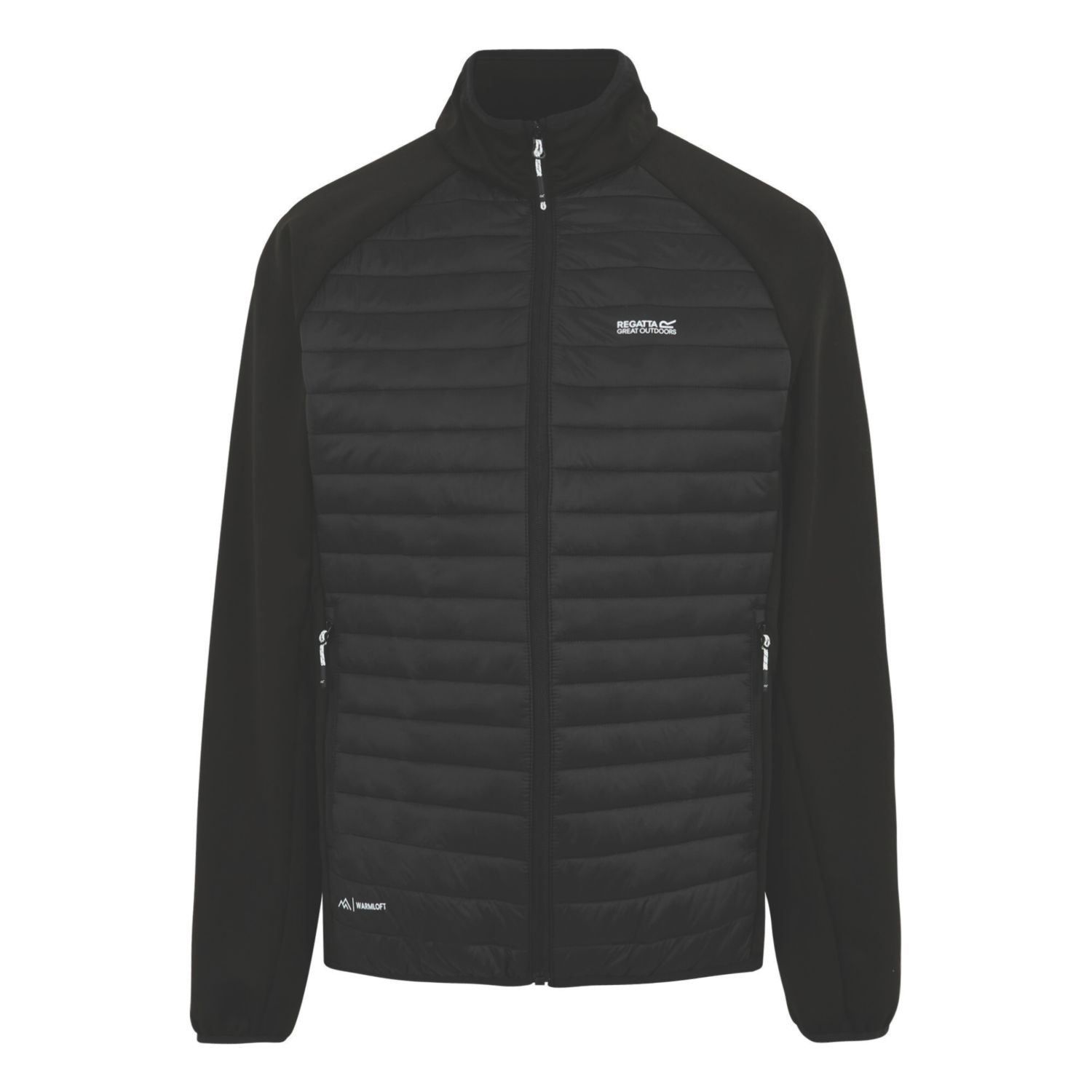 Regatta Clumber Hybrid Jacket Black 4X Large 59" Chest (157EG)