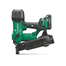 HiKOKI NV1845DA 45mm 18V 2 x 2.0Ah Li-Ion  Brushless Roofing Cordless Coil Nail Gun
