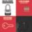 Master Lock PK5EURDLJ  All-Weather   Elite Laminated Padlock  Silver & Black 52mm